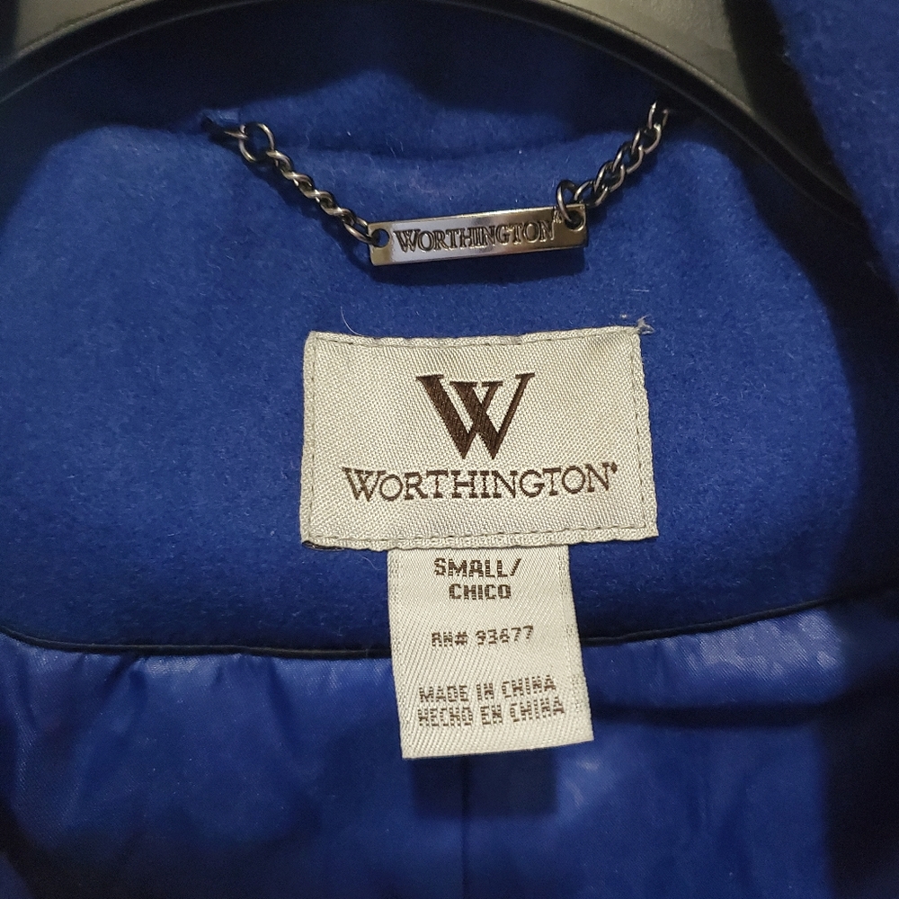 ❗✴ NL Worthington double breasted 100% wool jacket - Picture 7 of 8